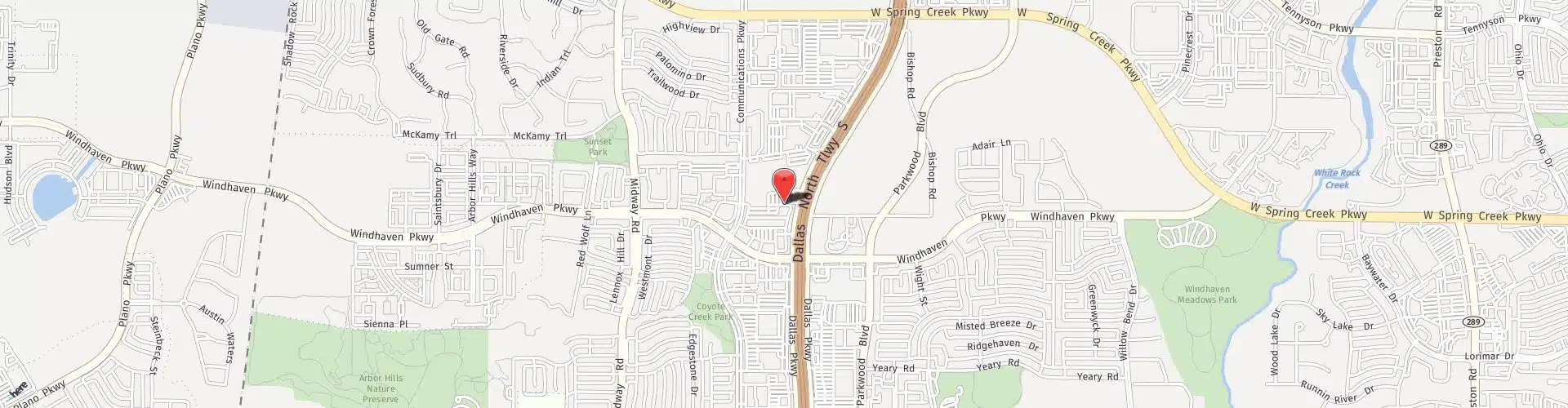 Location Map: 6201 Dallas Pkwy Plano, TX 75024