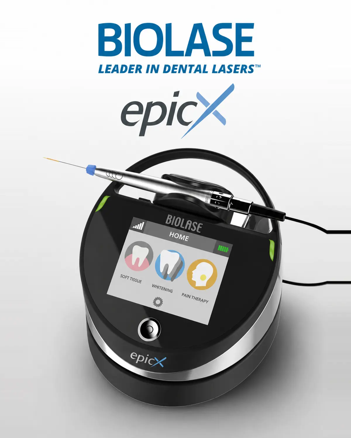BIOLASE Epic X dental diode laser used for laser gum contouring and whitening at Smile Maker of Texas in Plano, TX